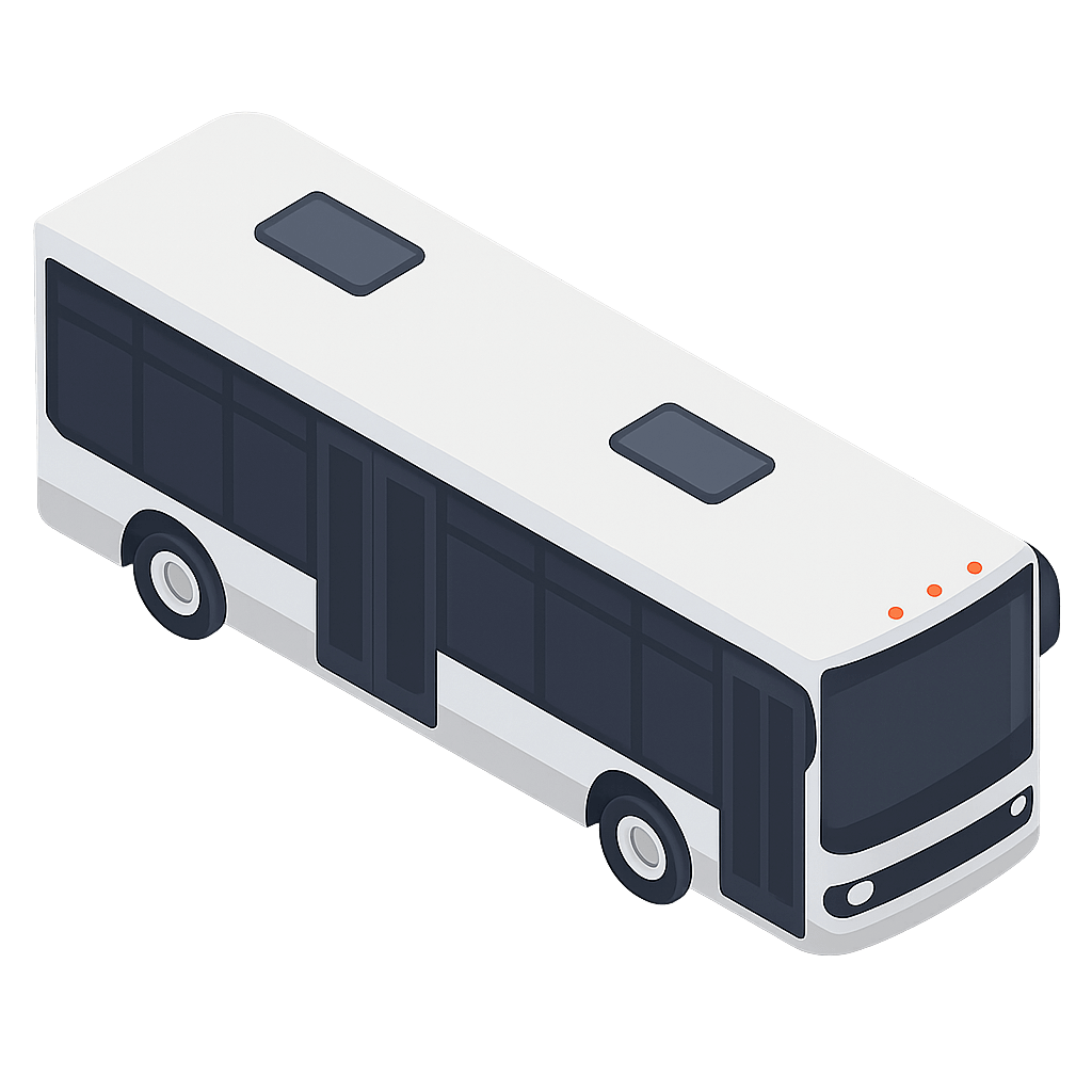 MOT's by EMS Evesham passenger Bus